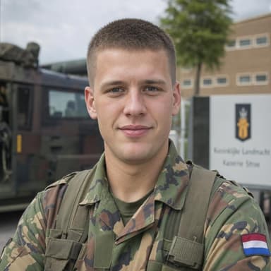 Militair, onderofficier bij de landmacht